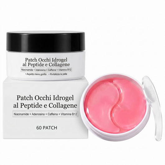 Patch occhi in idrogel al collagene • 60 pezzi