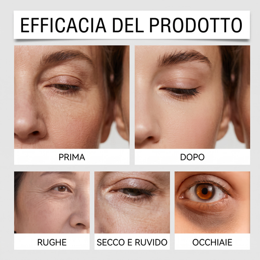 Patch occhi in idrogel al collagene • 60 pezzi