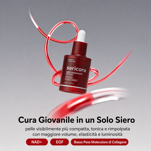 Siero Rassodante NAD+ Peptidi e Collagene