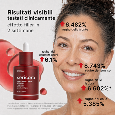 Siero Rassodante NAD+ Peptidi e Collagene